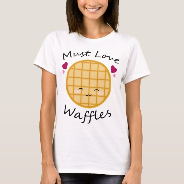 Kawaii Waffle T-Shirt (Front)