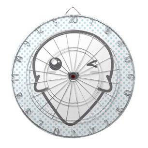 Kawaii Winking Ghost Dart Board