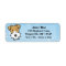 Kawaii Wire Fox Terrier Address Labels