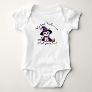 Kawaii Witch Kitten – Body bébé Halloween