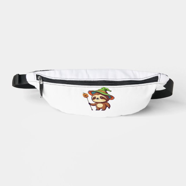 kawaii witch sloth Classic T-Shirt Fanny Pack (Front)