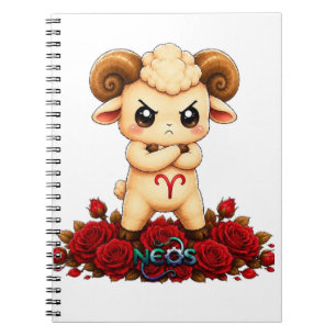 Kawaii Zodiac Neos Aries Notebook