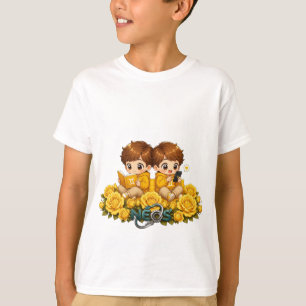 Kawaii Zodiac Neos Gemini T-Shirt