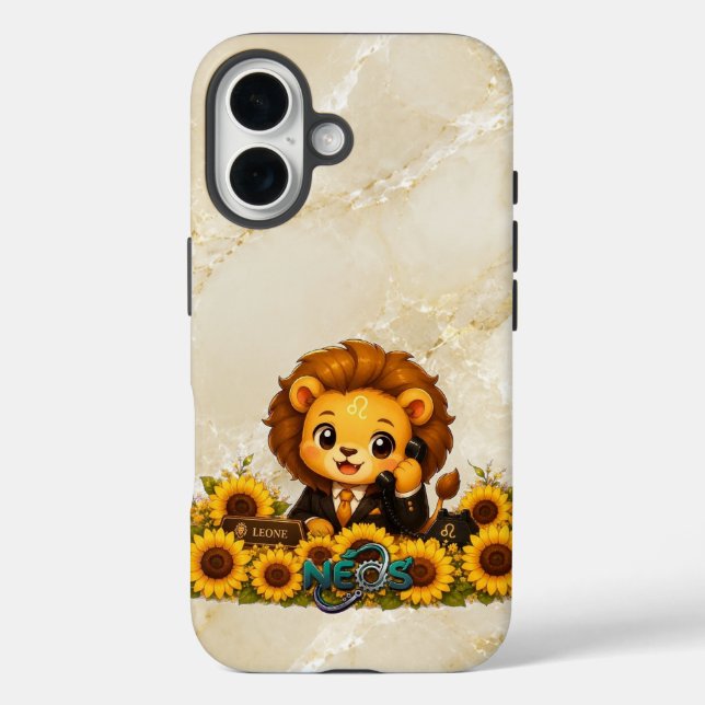 Kawaii Zodiac Neos Leo Case-Mate iPhone Case (Back)