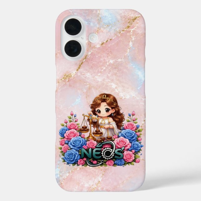 Kawaii Zodiac Neos Libra Case-Mate iPhone Case (Back)