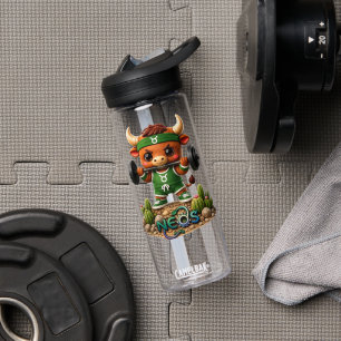 Kawaii Zodiac Neos Taurus Water Bottle