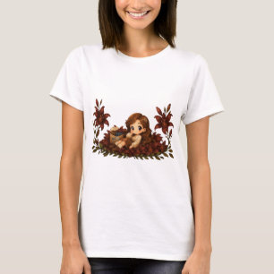 Kawaii Zodiac Neos Virgo T-Shirt