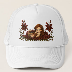 Kawaii Zodiac Neos Virgo Trucker Hat