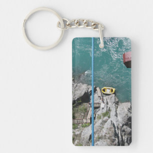 Kawarau Bridge Bungy POV, Queenstown, New Zealand Keychain