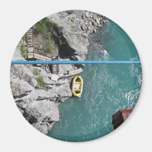 Kawarau Bridge Bungy POV, Queenstown, New Zealand Magnet