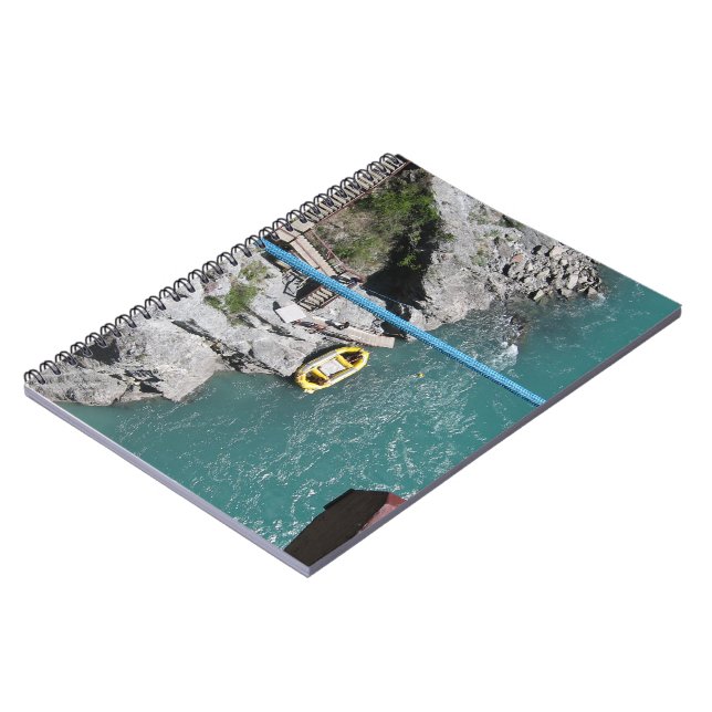 Kawarau Bridge Bungy POV, Queenstown, New Zealand Notebook (Left Side)