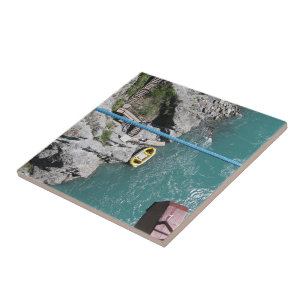 Kawarau Bridge Bungy POV, Queenstown, New Zealand Tile