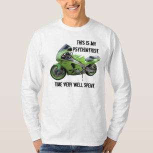 Kawasaki Green Ninja ZX-6R Motorcycle, Street Bike T-Shirt