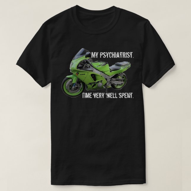 Kawasaki Green Ninja ZX-6R Motorcycle, Street Bike T-Shirt
