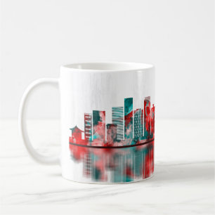 Kawasaki Japan Skyline Coffee Mug