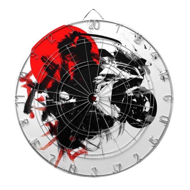 kawasaki ninja dartboard (Front)