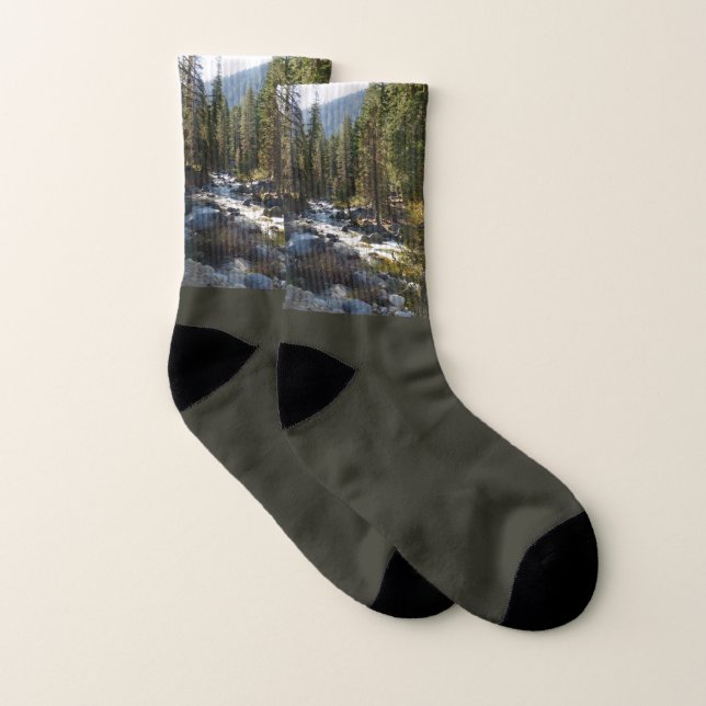 Kaweah River in Sequoia National Park Socks (Pair)
