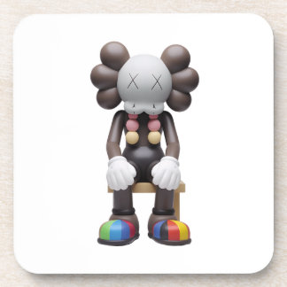 KAWS at Rest Beverage Coaster - Stylish Printed