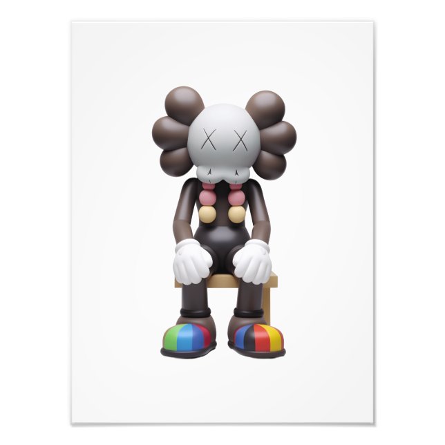 Kaws at Rest Photo Print - Imprimé de haute qualit (Devant)