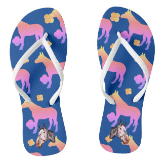 Kay Mei Farm Glamor Chan "Party Glamor Chan" Flip Flops