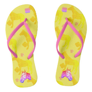 Kay Mei Farm Glamor Chan "Party Glamor Chan" Flip Flops
