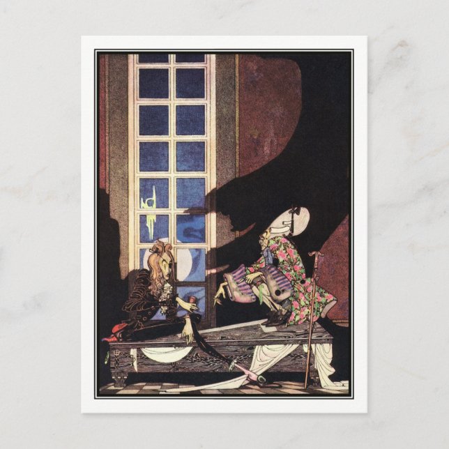 Kay Nielsen - In Powder and Crinoline Postcard (Front)