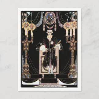 Kay Nielsen - In Powder and Crinoline Postcard