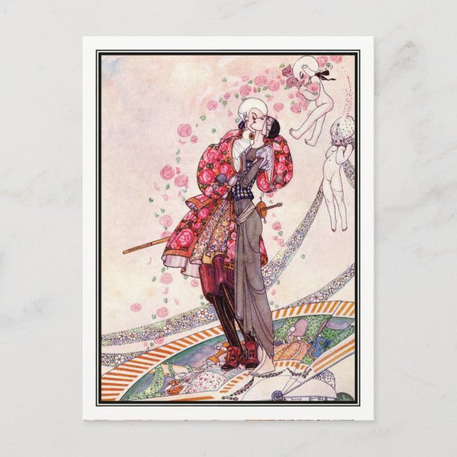 Kay Nielsen - In Powder and Crinoline Postcard (Front)