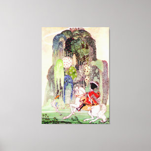 Kay Nielsen's Prince Charming from Sleeping Beauty Canvas Print