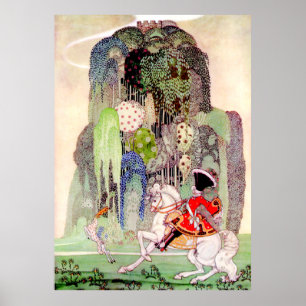 Kay Nielsen's Prince Charming from Sleeping Beauty Poster