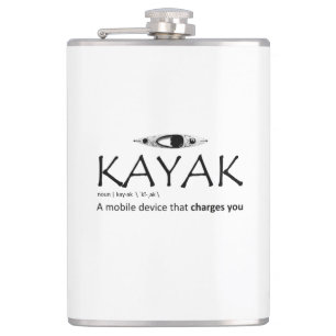 Kayak, A Mobile Device That Charges You Hip Flask