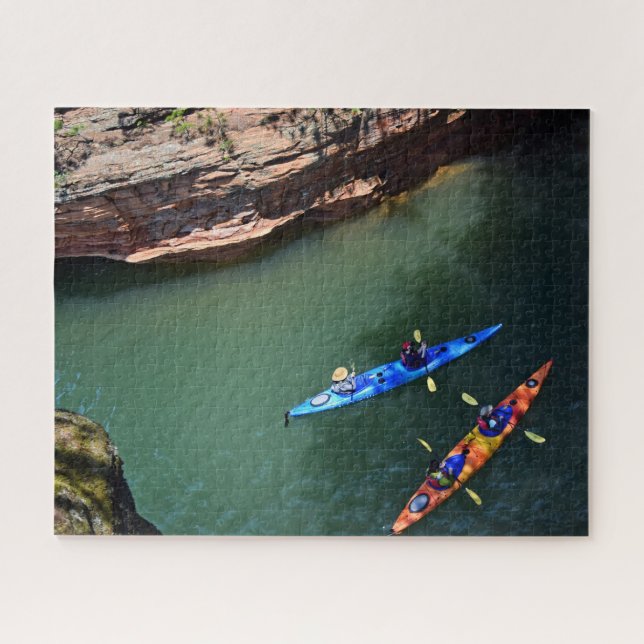 Kayak Adventure - 16x20 - 520 pcs Jigsaw Puzzle (Horizontal)