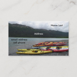 Kayak & Bicycle Business Card