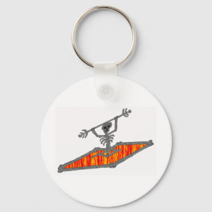 kayak bones ride keychain