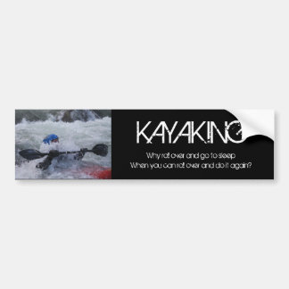 Kayak Bumper Sticker