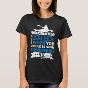 Kayak canoe rowing paddling kayak sport 2 T-Shirt