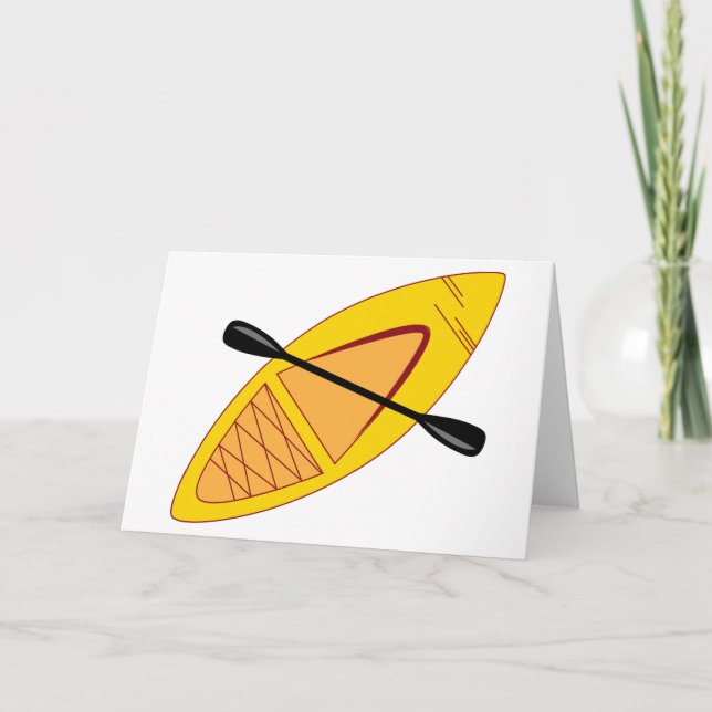 Kayak Card (Front)