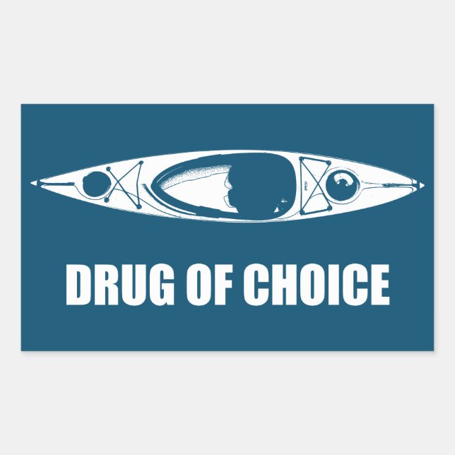 Kayak, Drug Of Choice Sticker (Front)