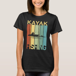 Kayak Fishing For Men & Women Vintage Kayaking T-Shirt
