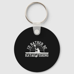 Kayak Fishing Funny Kayak Fisherman Gift Tank Top  Keychain