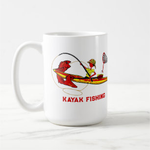 Kayak Fishing The Legend Coffee Mug