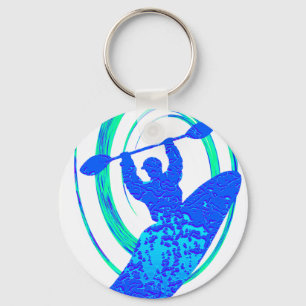 Kayak Florida Keys Keychain