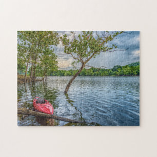 Kayak Flottant Sur Table Rock Lake Jigsaw Puzzle