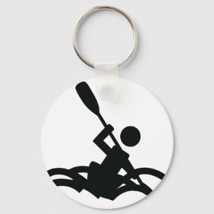 kayak icon keychain