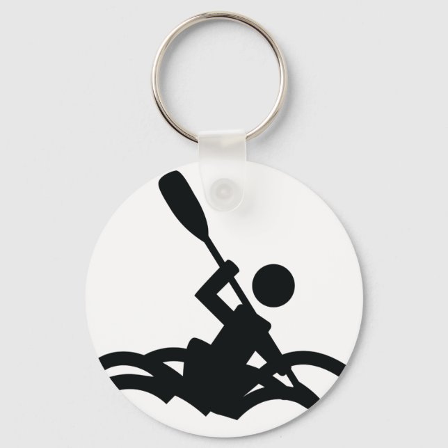 kayak icon keychain (Front)