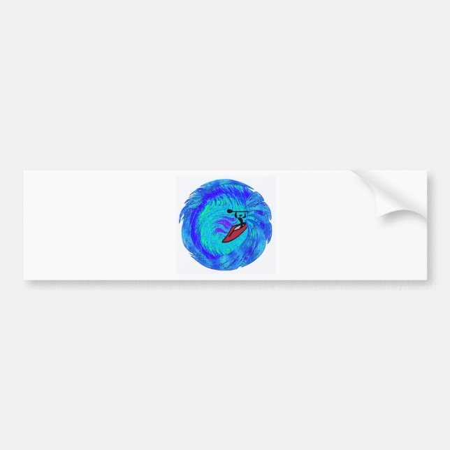 kayak in Fiji Bumper Sticker (Front)