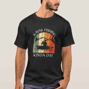 Kayak Kayaking Fishing Boating Summer Clothing Gra T-Shirt