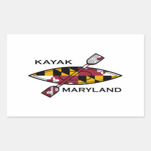Kayak Maryland Sticker