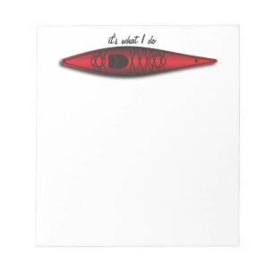 Kayak notepad