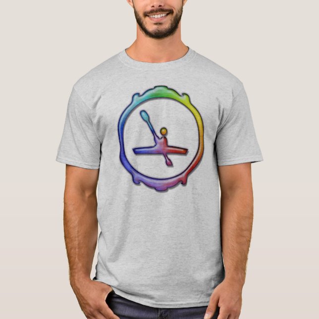 Kayak Paddling T-Shirt (Front)